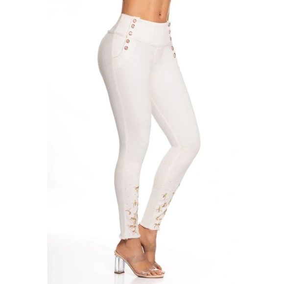 LUJURIA JEANS Colombianos Colombian PUSH UP Jeans Levanta Cola Ref 707217 - Picture 3 of 10